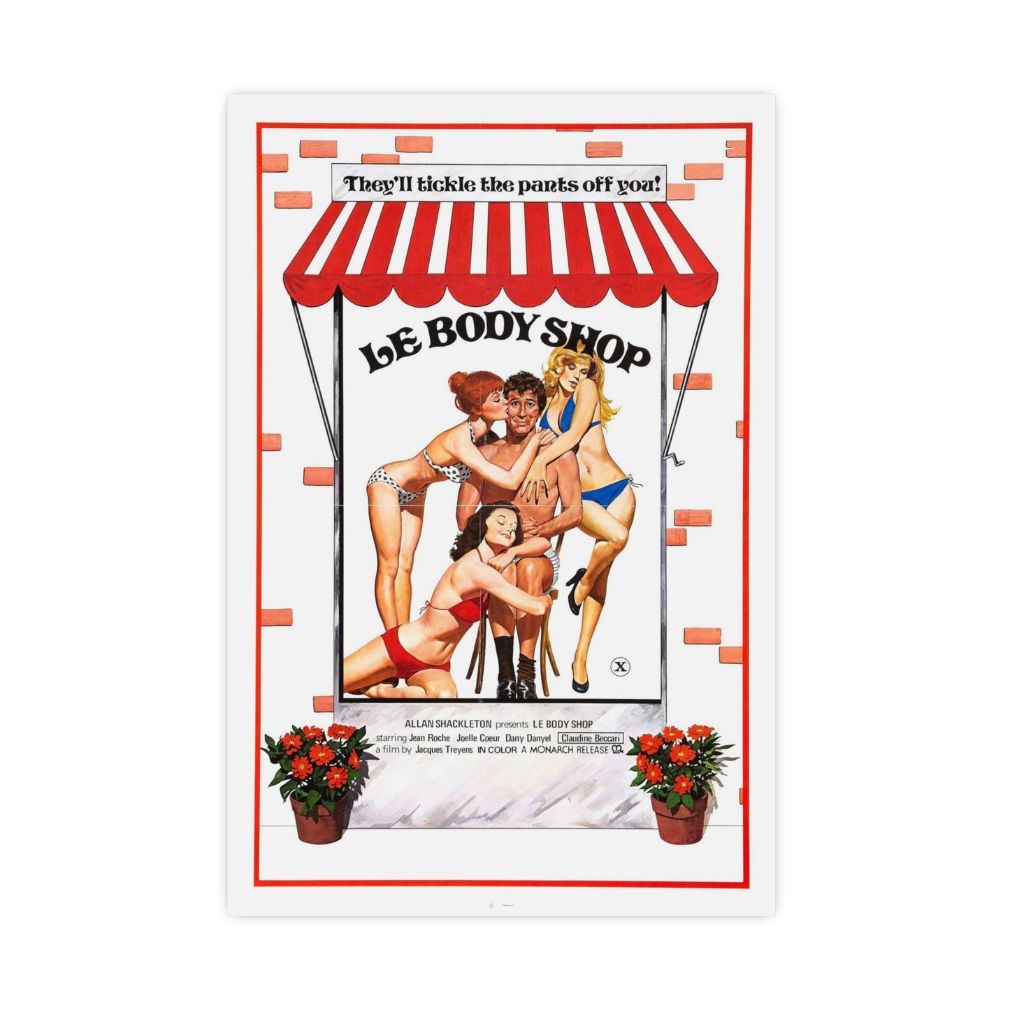 LE BODY SHOP 1976 - Paper Movie Poster-16″ x 24″ (Vertical)-The Sticker Space