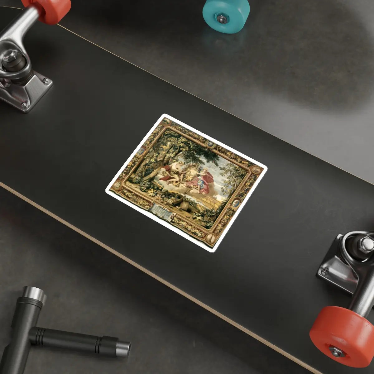 SKU:22823456890347455898 Sticker types:White Shape:Die-Cut Sizes:5" × 5"