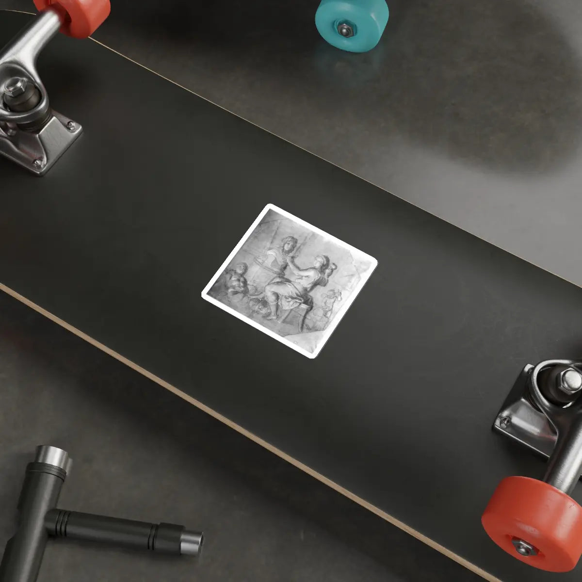 SKU:25369849647862638141 Sticker types:White Shape:Die-Cut Sizes:3" × 3"