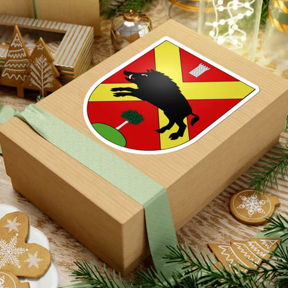 Le Flon-coat of arms (Switzerland) (Coat of Arms) STICKER Vinyl Kiss-Cut Decal - The Sticker Space