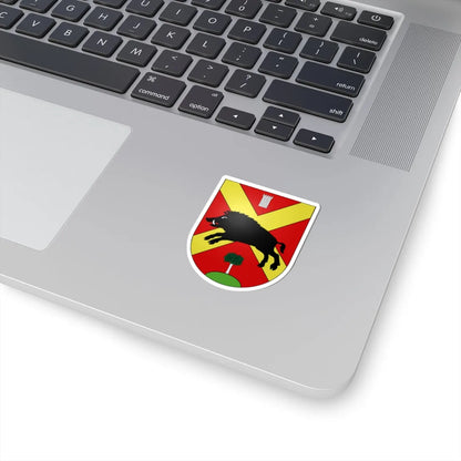 Le Flon-coat of arms (Switzerland) (Coat of Arms) STICKER Vinyl Kiss-Cut Decal - The Sticker Space
