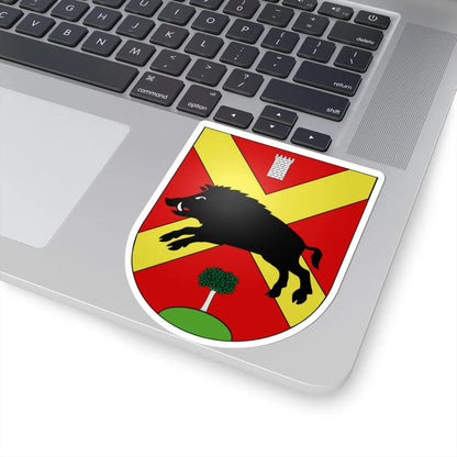 Le Flon-coat of arms (Switzerland) (Coat of Arms) STICKER Vinyl Kiss-Cut Decal - The Sticker Space