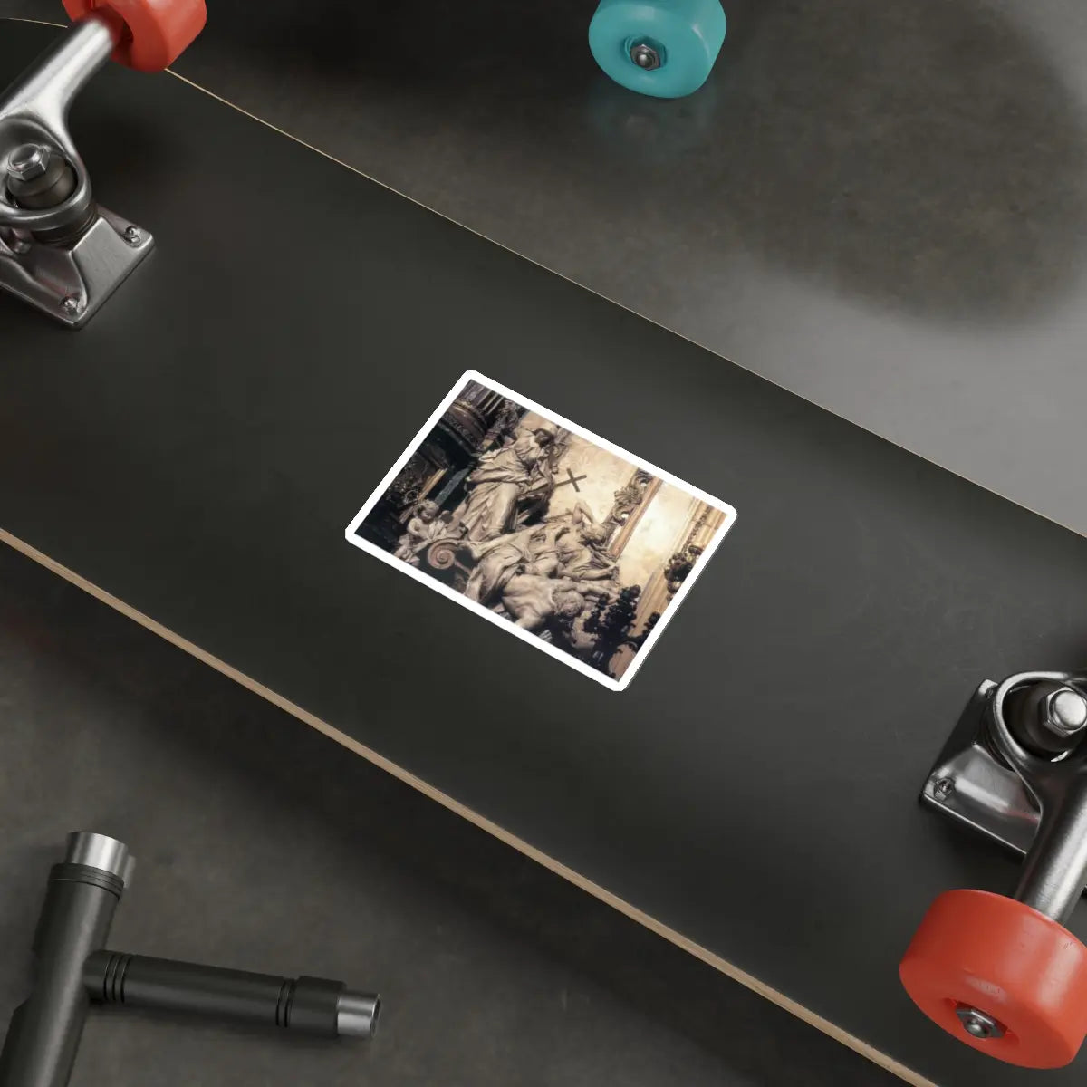 SKU:20991679218097717222 Sticker types:White Shape:Die-Cut Sizes:4" × 4"