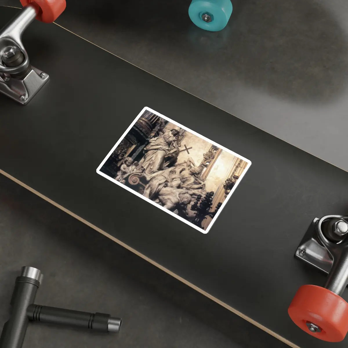 SKU:31438607324352526951 Sticker types:White Shape:Die-Cut Sizes:5" × 5"