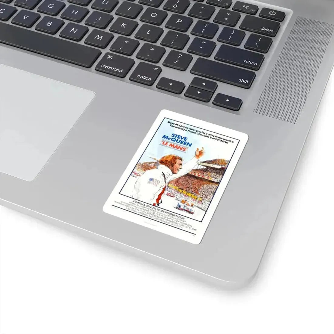 Le Mans 1971 Movie Poster - STICKER Vinyl Kiss-Cut Decal - The Sticker Space