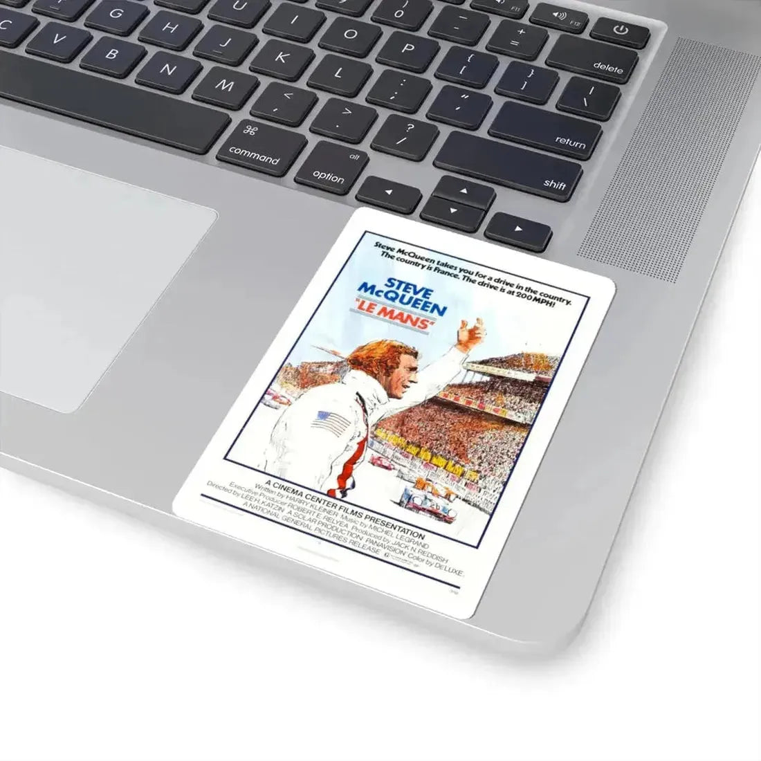 Le Mans 1971 Movie Poster - STICKER Vinyl Kiss-Cut Decal - The Sticker Space