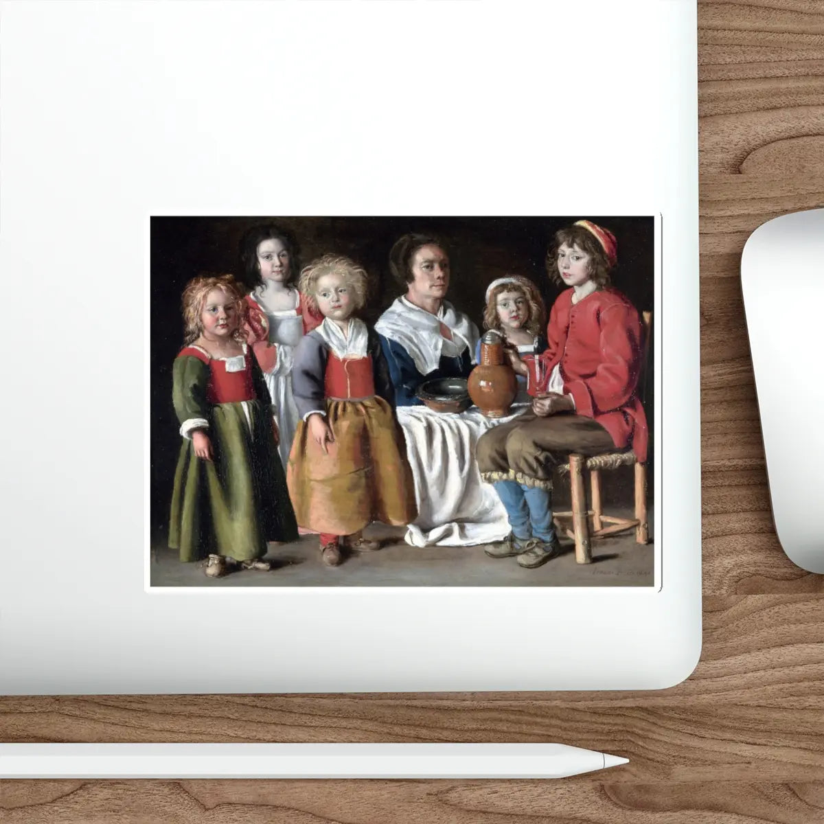SKU:10693915532593255030 Sticker types:White Shape:Die-Cut Sizes:6" × 6"