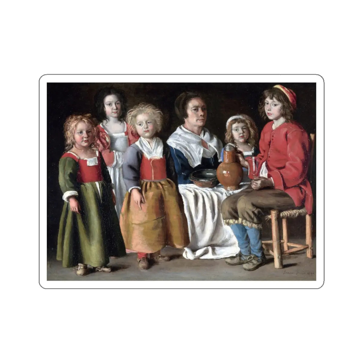 SKU:29477055128546823345 Sticker types:White Shape:Die-Cut Sizes:5" × 5"