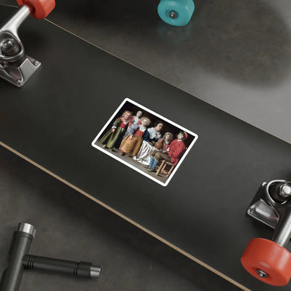 SKU:29554627197475704901 Sticker types:White Shape:Die-Cut Sizes:4" × 4"