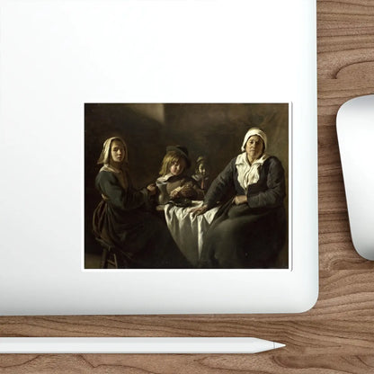 SKU:30523257275405315470 Sticker types:White Shape:Die-Cut Sizes:5" × 5"