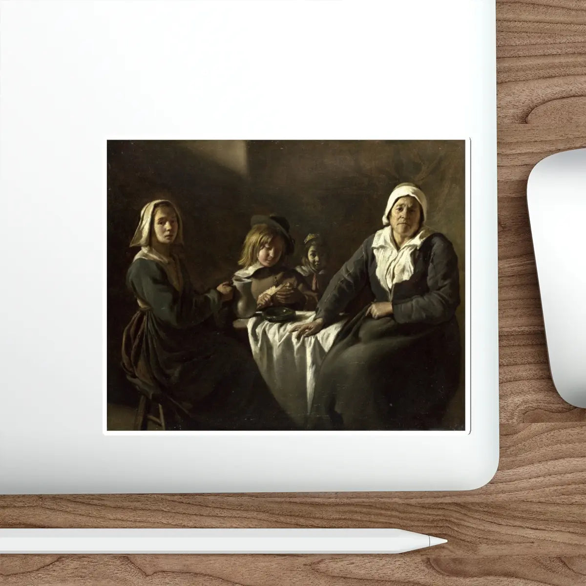 SKU:32480541775955805391 Sticker types:White Shape:Die-Cut Sizes:6" × 6"