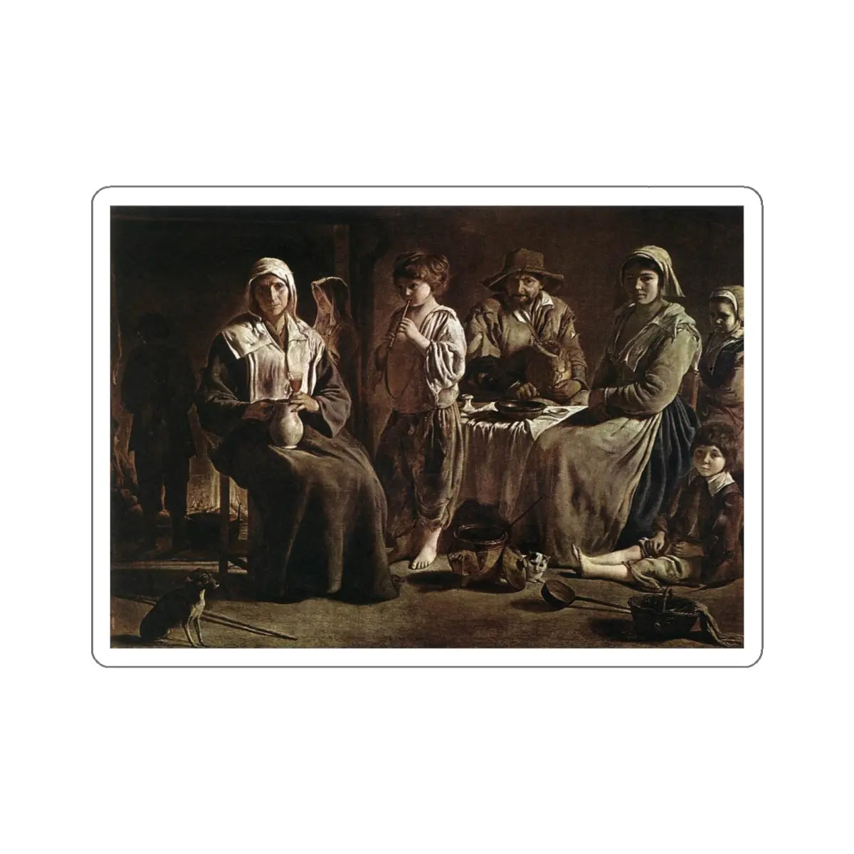 SKU:48196945417976038465 Sticker types:White Shape:Die-Cut Sizes:6" × 6"