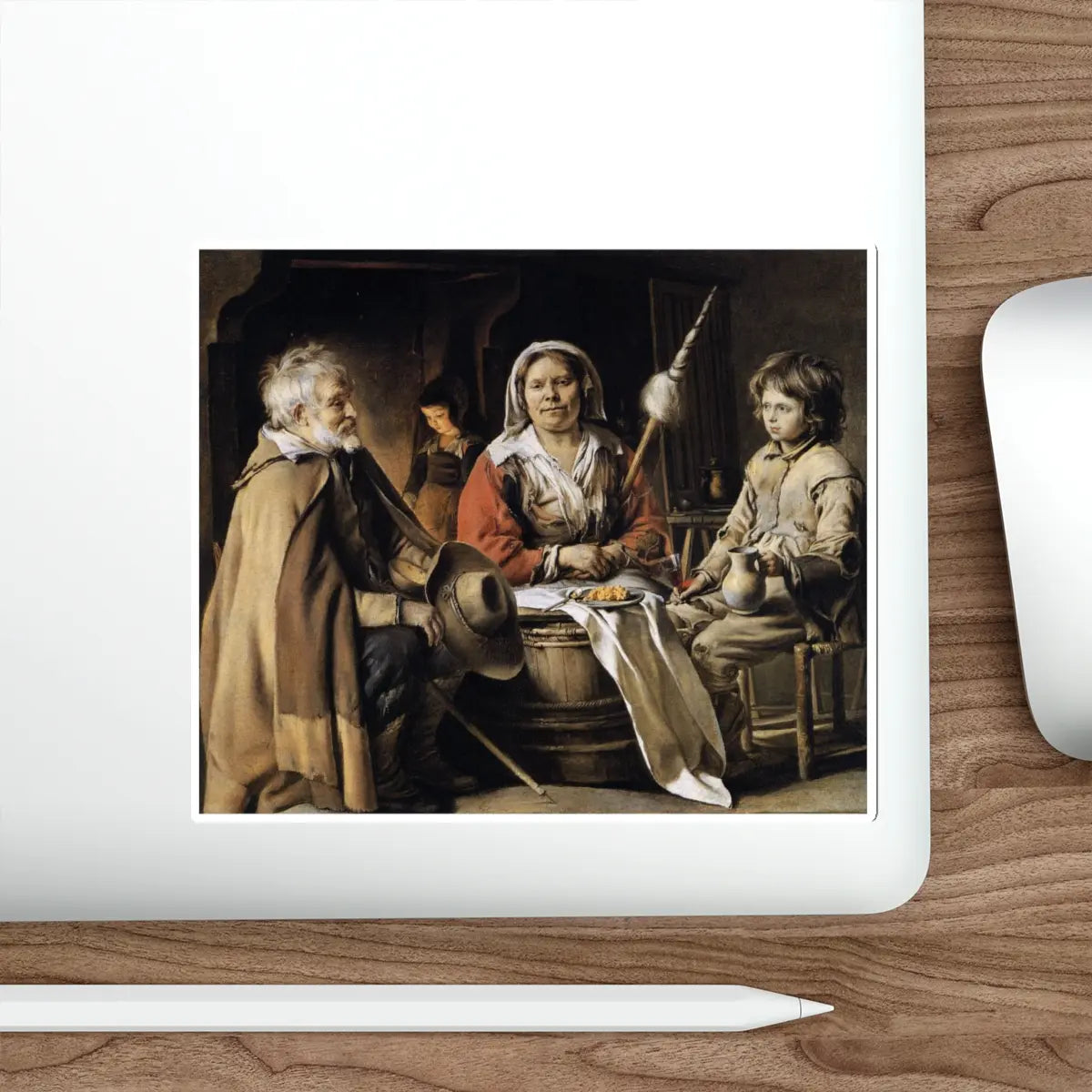 SKU:29117293630461634058 Sticker types:White Shape:Die-Cut Sizes:6" × 6"