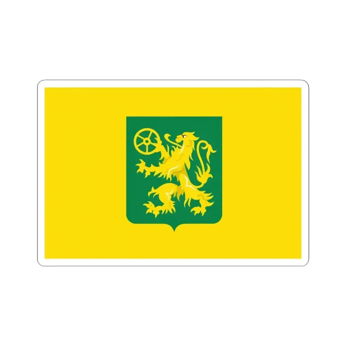 Le Roeulx Belgium (Belgium) STICKER Vinyl Kiss-Cut Decal 4 Inch White - The Sticker Space