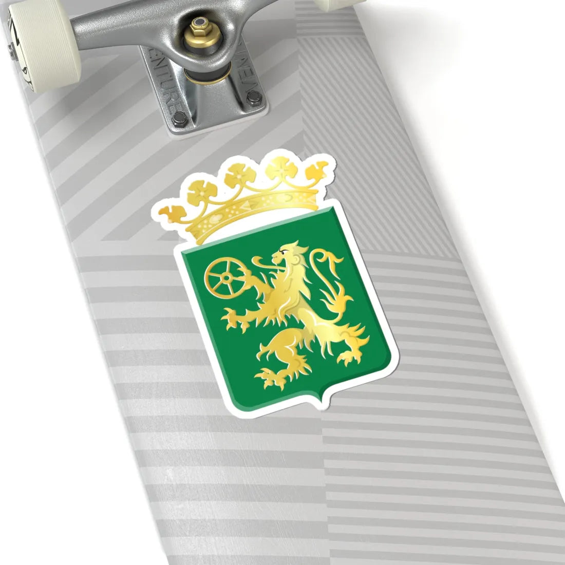 Le Roeulx wapen (Belgium) (Coat of Arms) STICKER Vinyl Kiss-Cut Decal - The Sticker Space