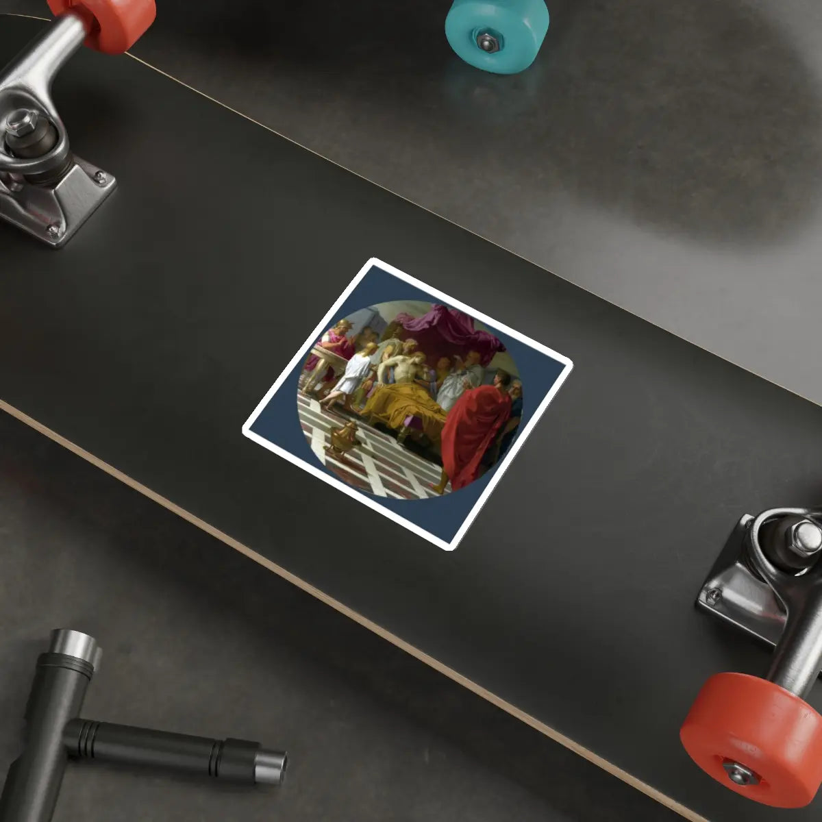 SKU:30921032314984998534 Sticker types:White Shape:Die-Cut Sizes:4" × 4"