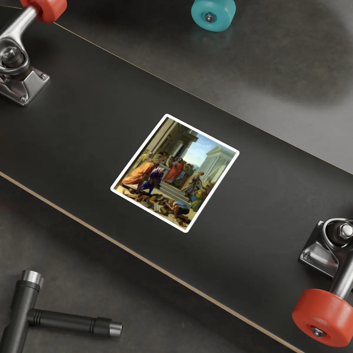 SKU:26760699551840823002 Sticker types:White Shape:Die-Cut Sizes:4" × 4"