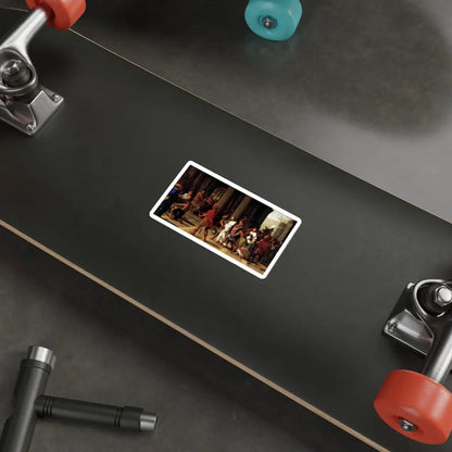 SKU:14928446271289403201 Sticker types:White Shape:Die-Cut Sizes:4" × 4"