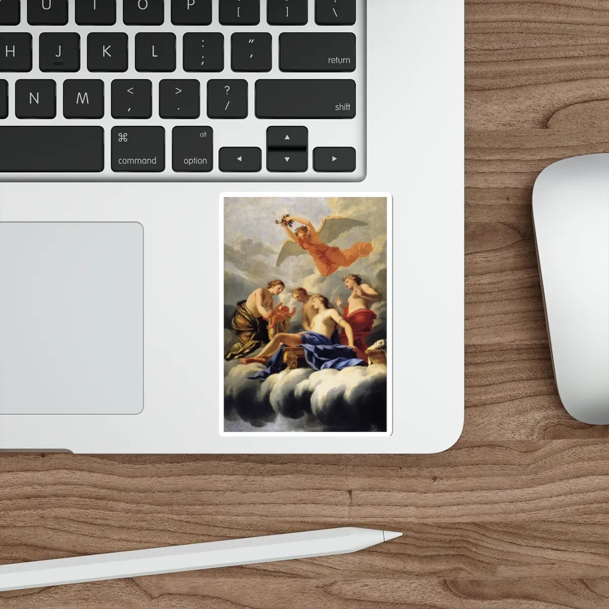 SKU:29161517679448345956 Sticker types:White Shape:Die-Cut Sizes:4" × 4"