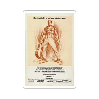 Leadbelly 1976 Movie Poster STICKER Vinyl Die-Cut Decal 6 Inch - The Sticker Space