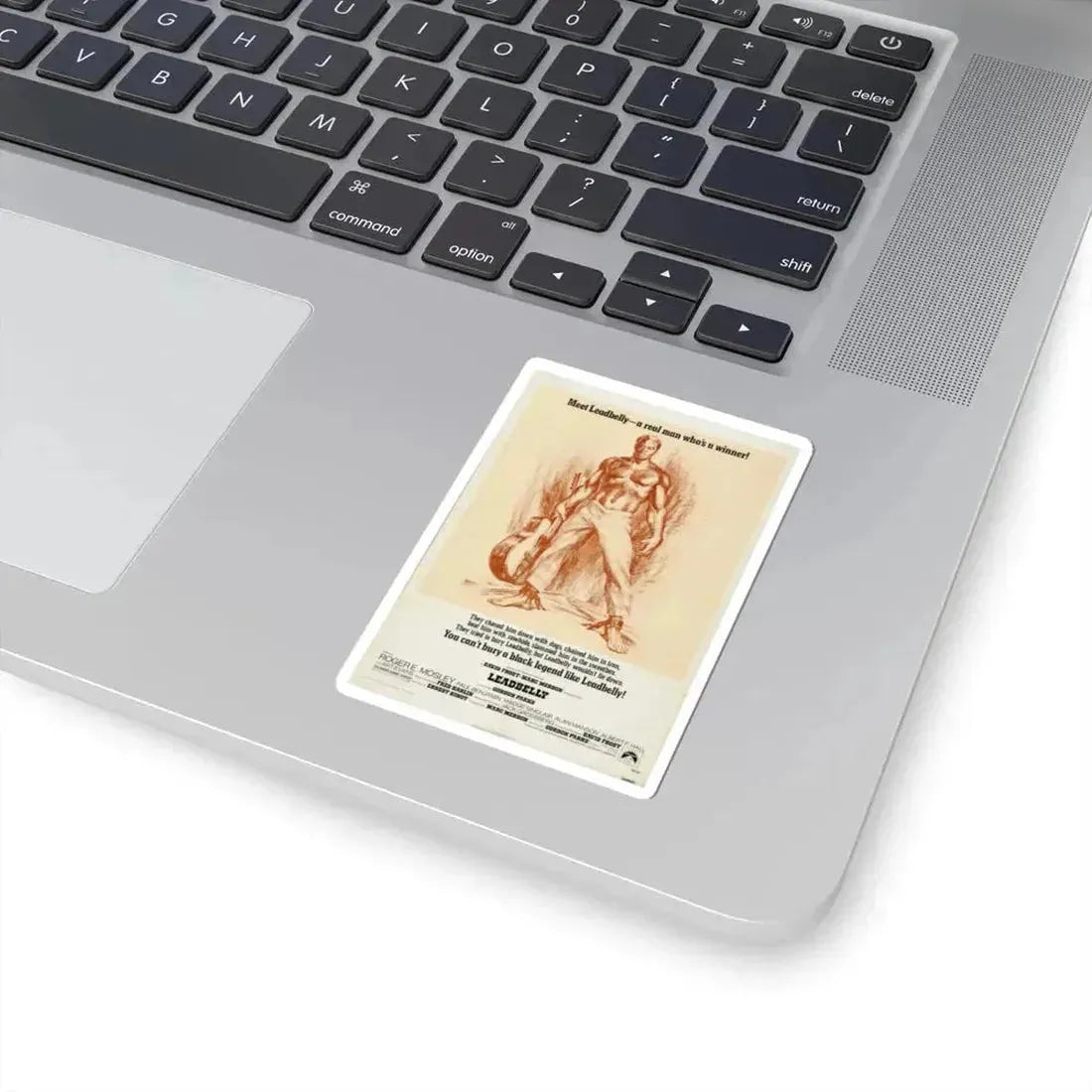 Leadbelly 1976 Movie Poster - STICKER Vinyl Kiss-Cut Decal - The Sticker Space