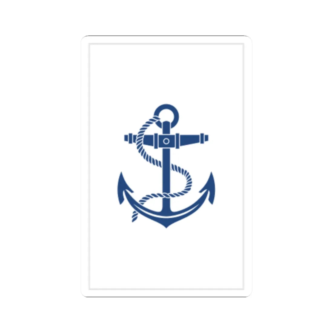Leading Seaman Indian Navy (India) (Military Rank) STICKER Vinyl Kiss-Cut Decal 2 Inch White - The Sticker Space