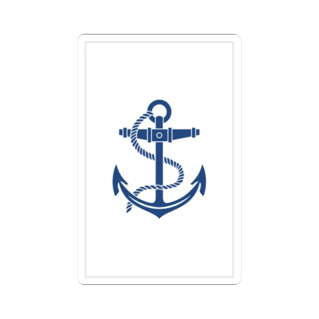 Leading Seaman Indian Navy (India) (Military Rank) STICKER Vinyl Kiss-Cut Decal 3 Inch White - The Sticker Space