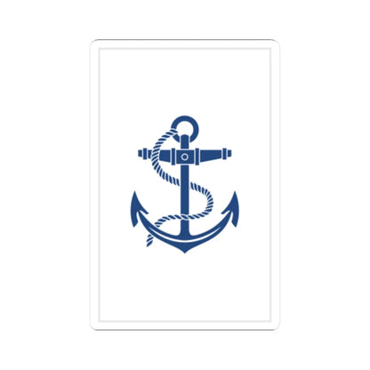 Leading Seaman Indian Navy (India) (Military Rank) STICKER Vinyl Kiss-Cut Decal 3 Inch White - The Sticker Space