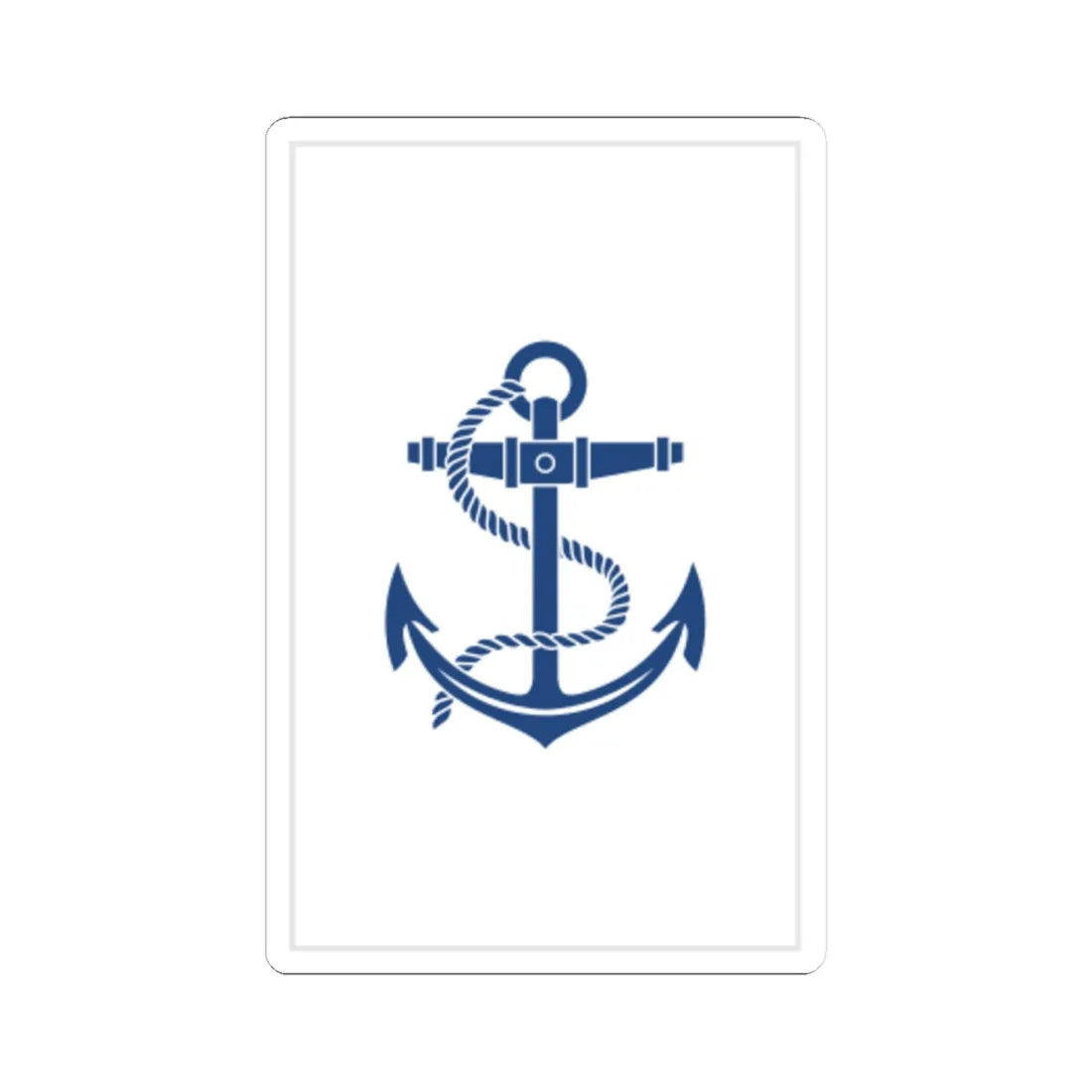 Leading Seaman Indian Navy (India) (Military Rank) STICKER Vinyl Kiss-Cut Decal 4 Inch White - The Sticker Space