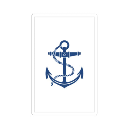 Leading Seaman Indian Navy (India) (Military Rank) STICKER Vinyl Kiss-Cut Decal 4 Inch White - The Sticker Space