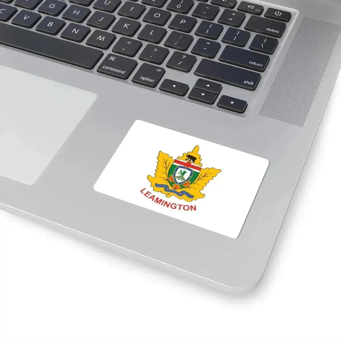 Leamington Ontario Flag (Canada) STICKER Vinyl Kiss-Cut Decal - The Sticker Space
