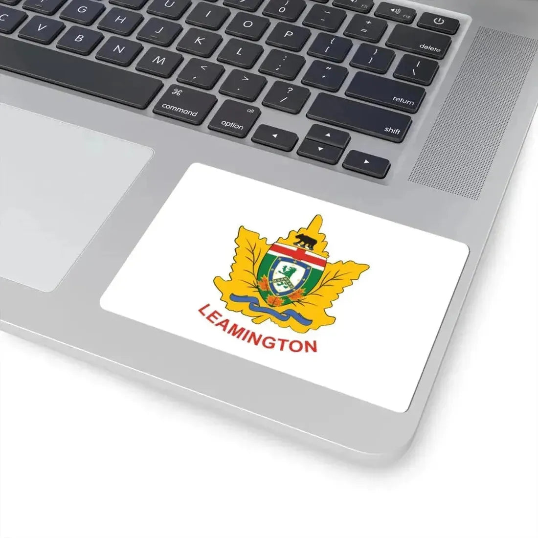 Leamington Ontario Flag (Canada) STICKER Vinyl Kiss-Cut Decal - The Sticker Space