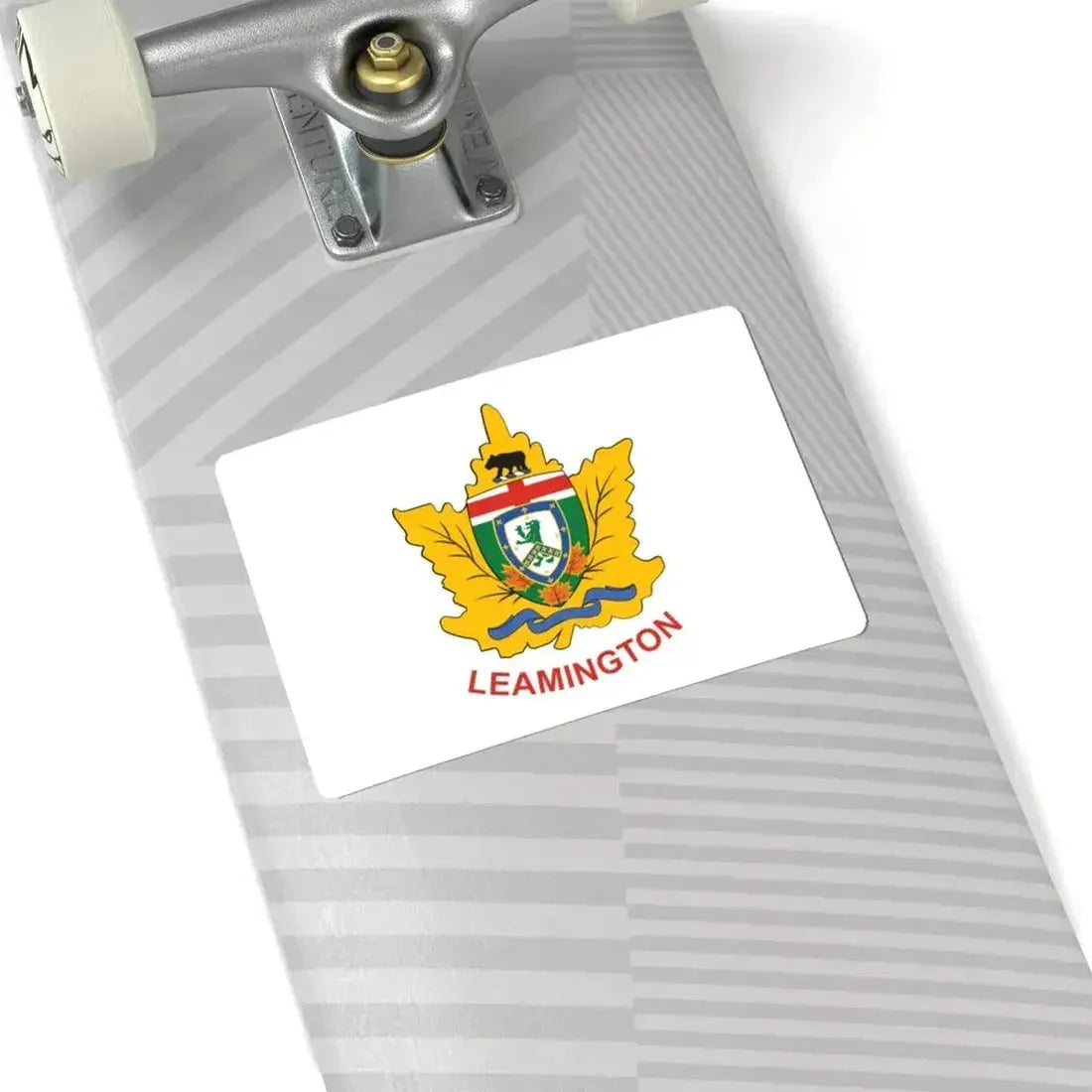 Leamington Ontario Flag (Canada) STICKER Vinyl Kiss-Cut Decal - The Sticker Space