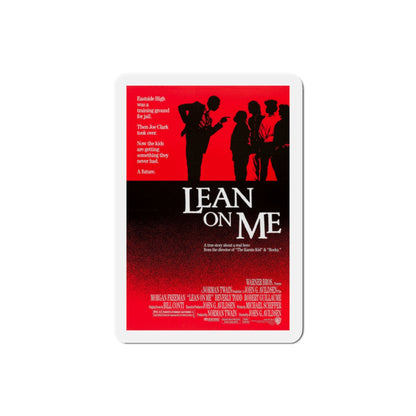 Lean on Me 1989 Movie Poster Die-Cut Magnet-2" x 2"-The Sticker Space