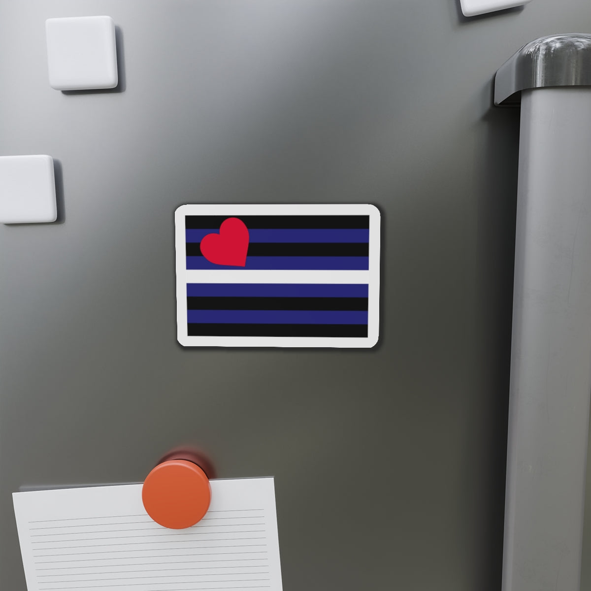 Leather, Latex, and BDSM Pride Flag - Die-Cut Magnet-The Sticker Space