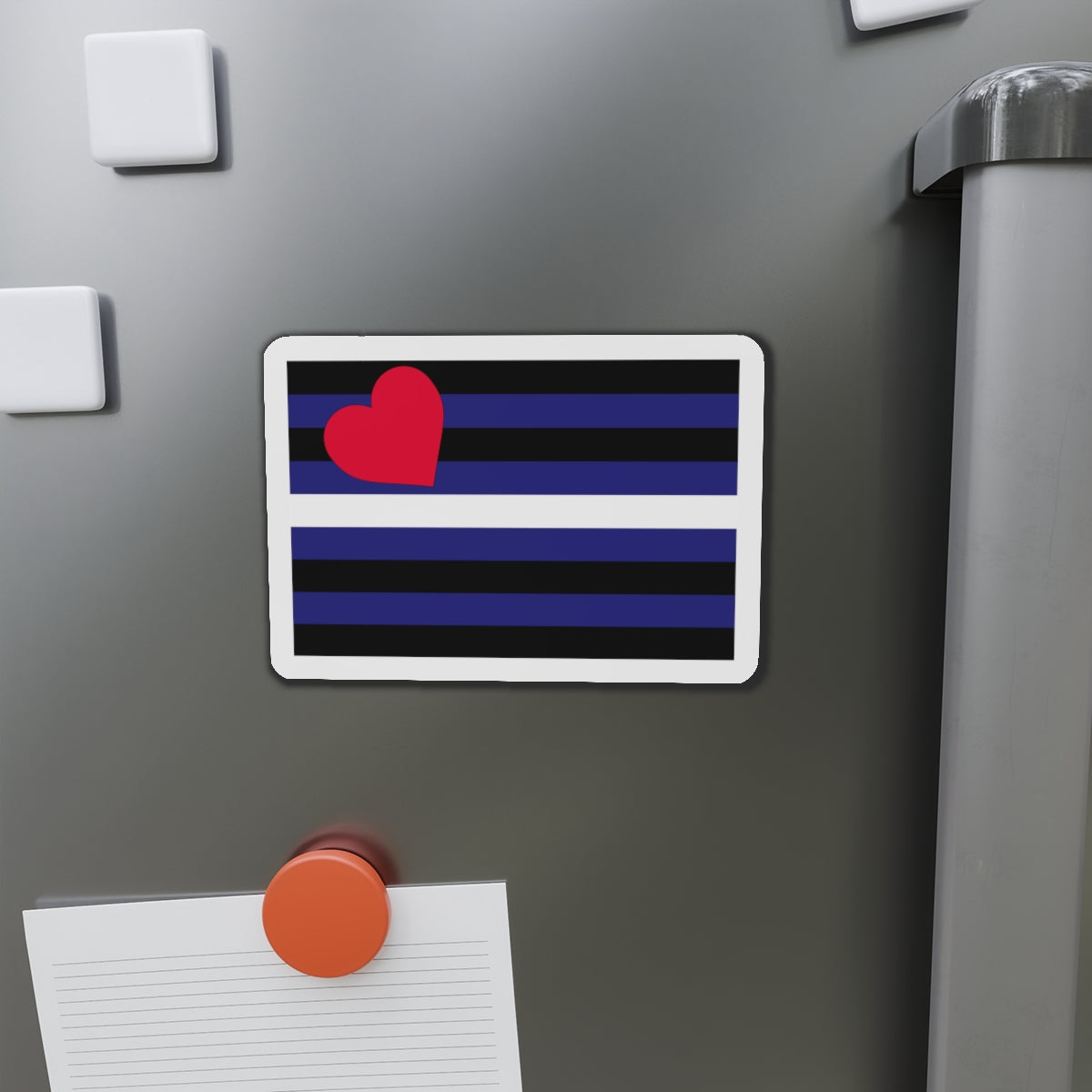 Leather, Latex, and BDSM Pride Flag - Die-Cut Magnet-The Sticker Space