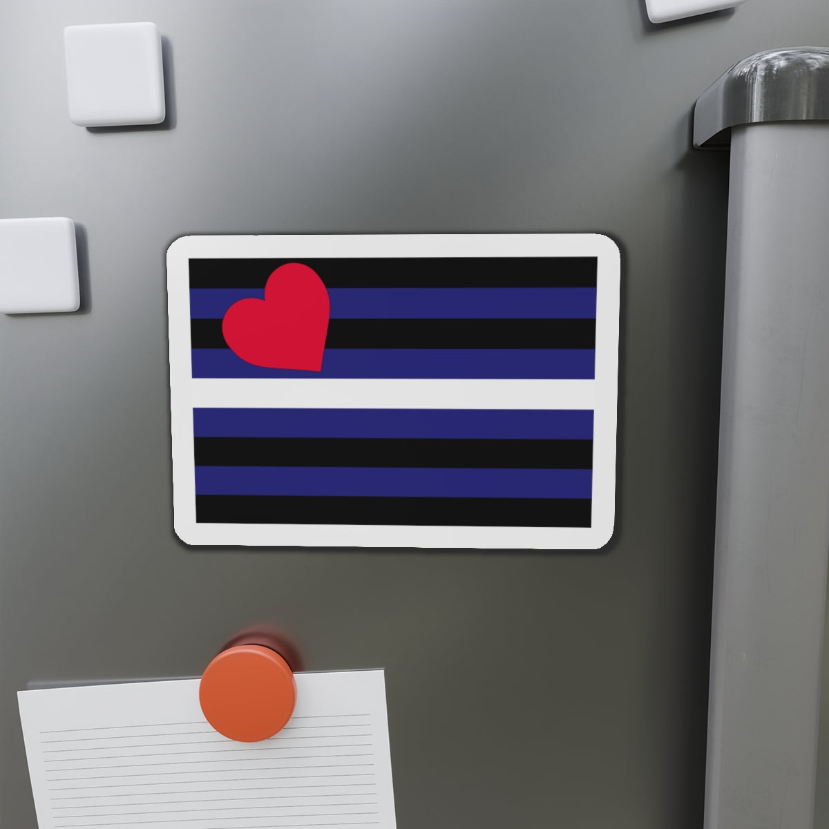 Leather, Latex, and BDSM Pride Flag - Die-Cut Magnet-The Sticker Space