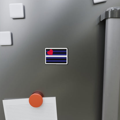 Leather, Latex, and BDSM Pride Flag - Die-Cut Magnet-The Sticker Space