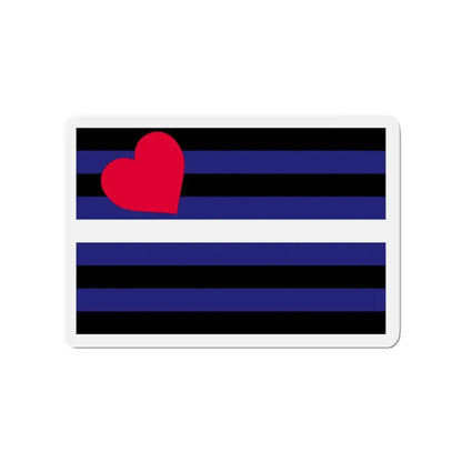 Leather, Latex, and BDSM Pride Flag - Refrigerator Magnet - The Sticker Space