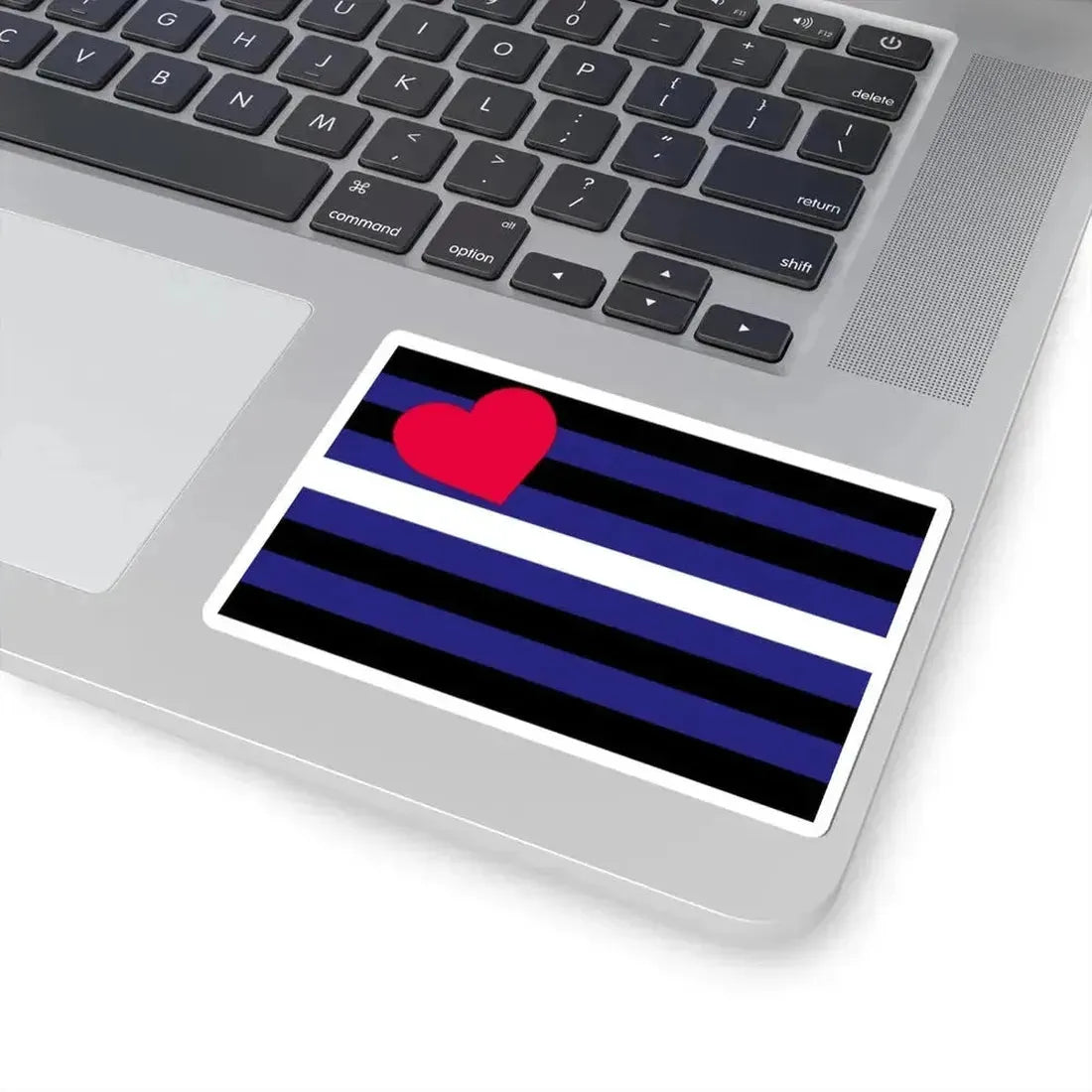 Leather, Latex, and BDSM Pride Flag - STICKER Vinyl Kiss-Cut Decal - The Sticker Space