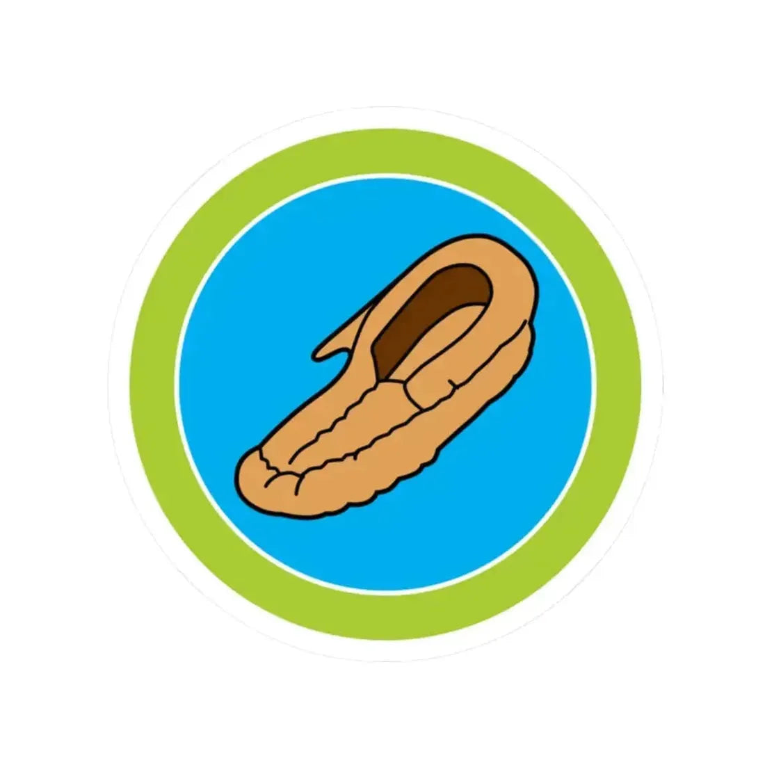 Leatherwork (Boy Scout Merit Badge) STICKER Vinyl Kiss-Cut Decal 2 Inch White - The Sticker Space