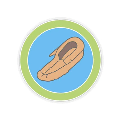 Leatherwork (Boy Scout Merit Badge) STICKER Vinyl Kiss-Cut Decal 4 Inch Transparent - The Sticker Space
