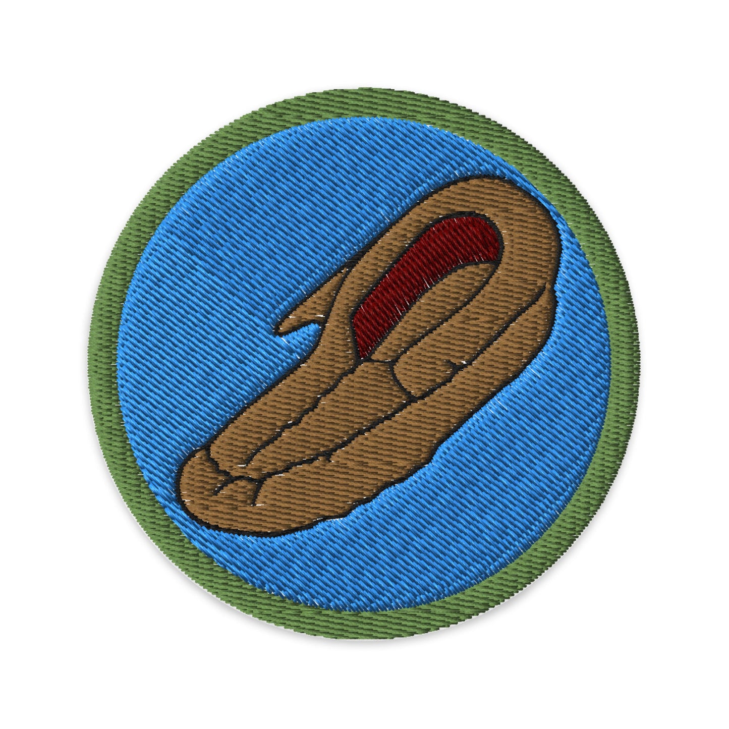 Leatherwork (Boy Scouts Merit Badge) Embroidered Patch-The Sticker Space