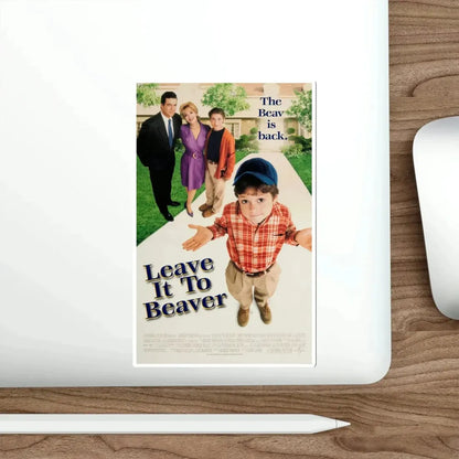 Leave It To Beaver 1997 Movie Poster STICKER Vinyl Die-Cut Decal - The Sticker Space