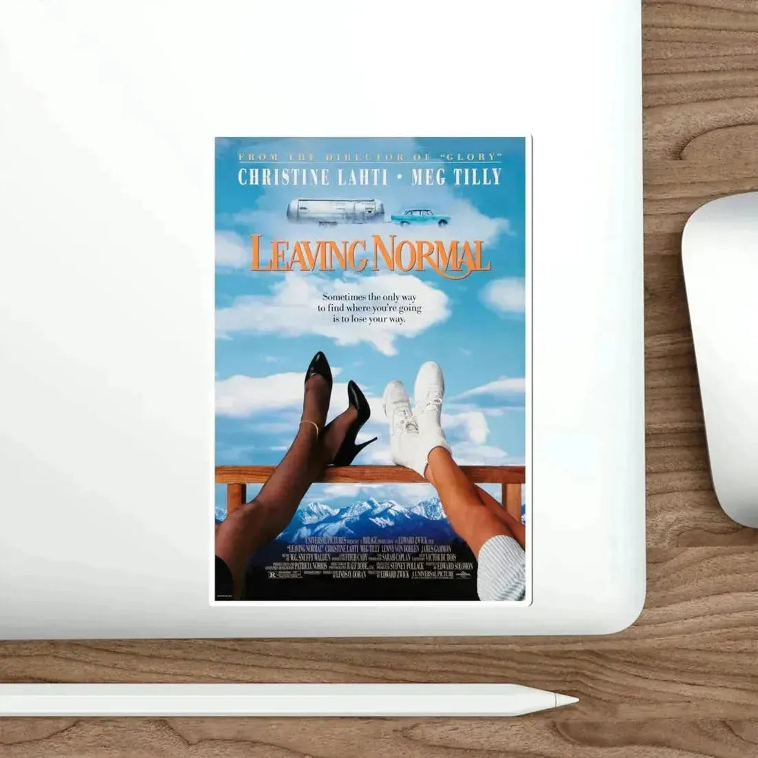 Leaving Normal 1992 Movie Poster STICKER Vinyl Die-Cut Decal - The Sticker Space