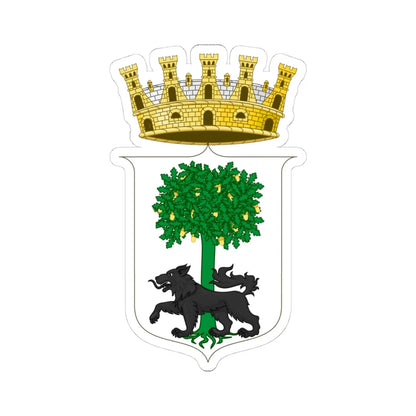 Lecce-Stemma (Italy) (Coat of Arms) STICKER Vinyl Kiss-Cut Decal 4 Inch White - The Sticker Space