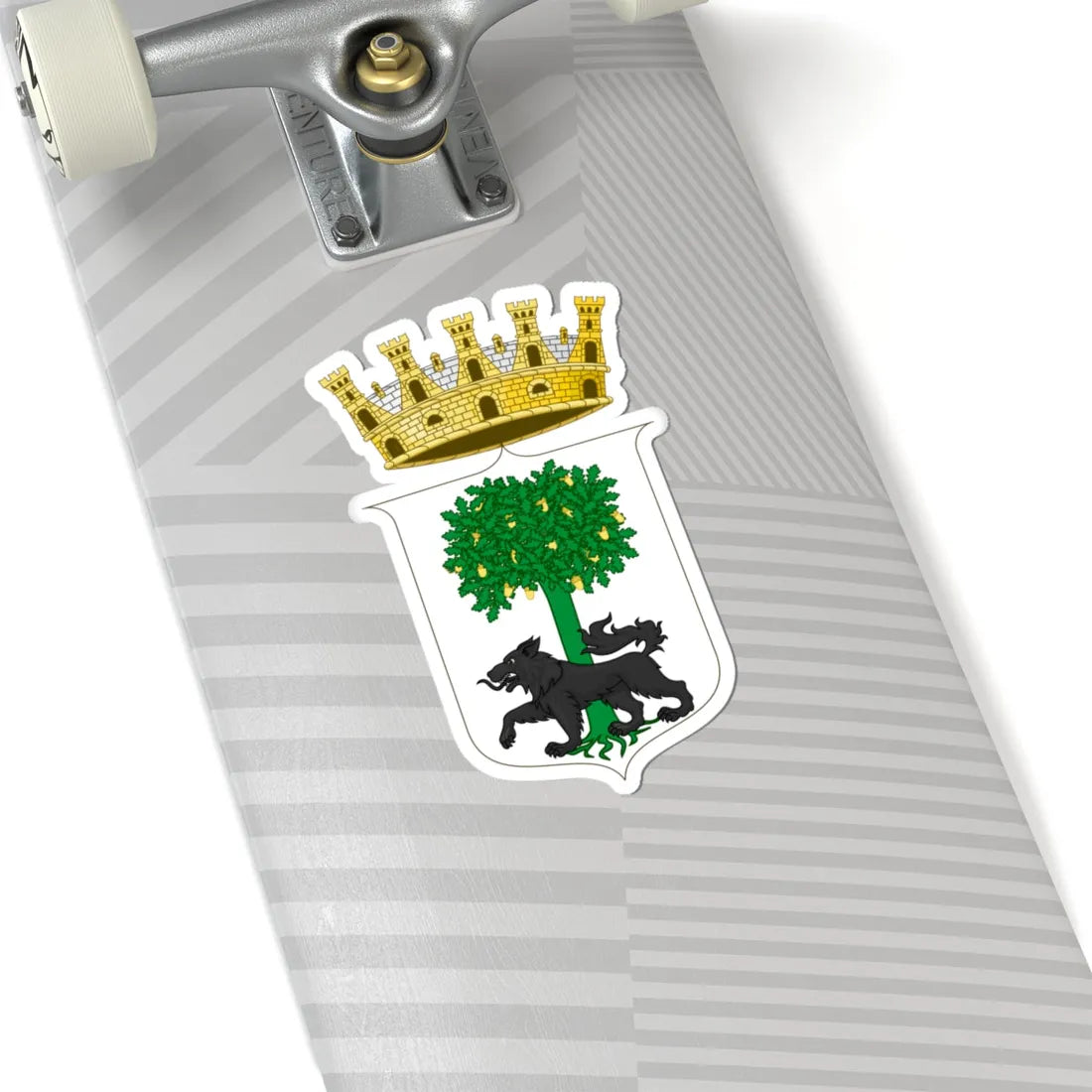 Lecce-Stemma (Italy) (Coat of Arms) STICKER Vinyl Kiss-Cut Decal - The Sticker Space