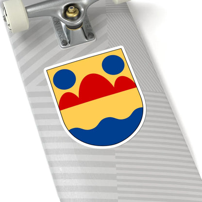 Ledberg församling vapen (Sweden) (Coat of Arms) STICKER Vinyl Kiss-Cut Decal - The Sticker Space