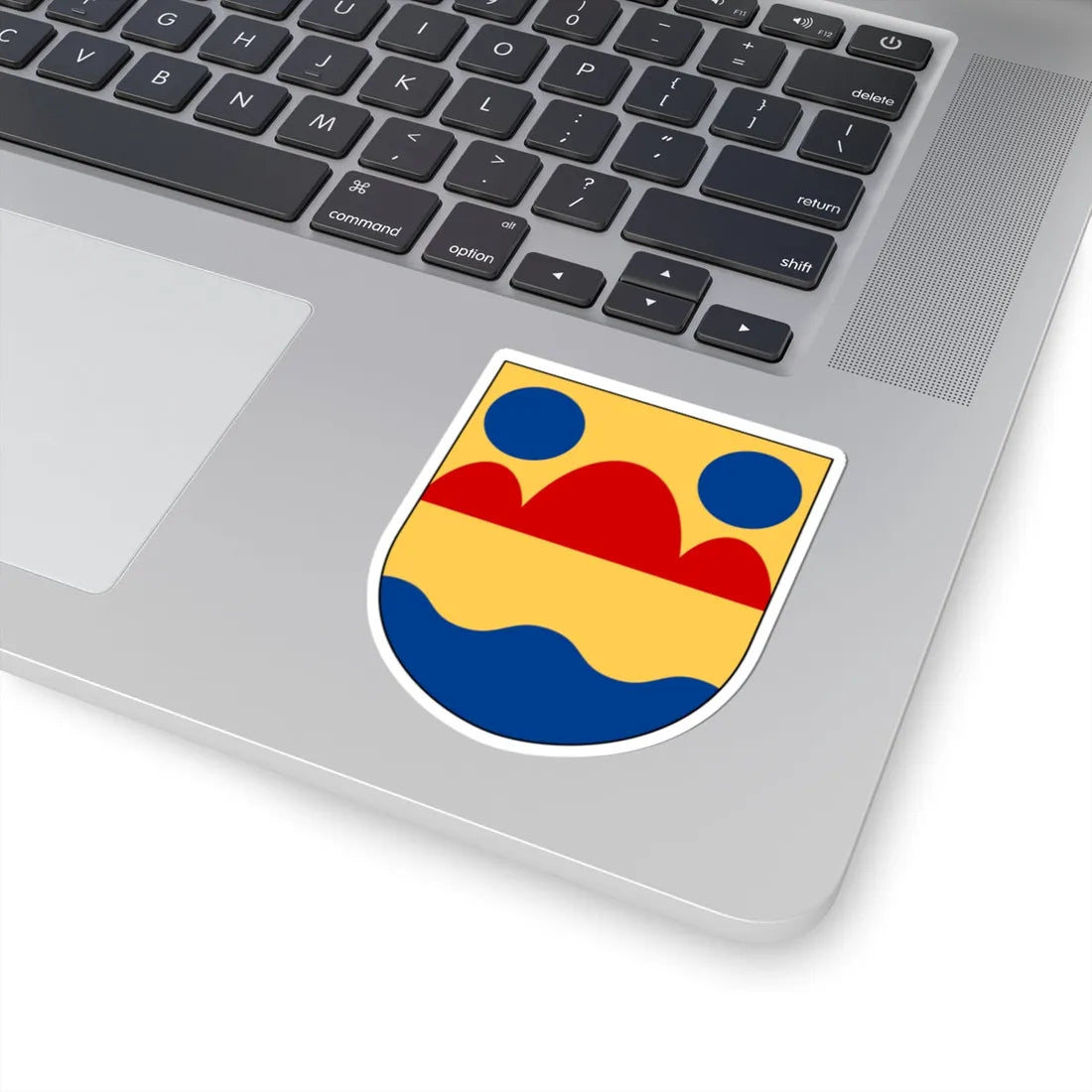 Ledberg församling vapen (Sweden) (Coat of Arms) STICKER Vinyl Kiss-Cut Decal - The Sticker Space