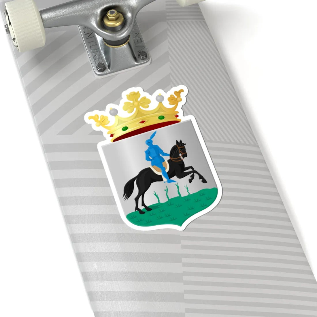 Leek wapen (Netherlands) (Coat of Arms) STICKER Vinyl Kiss-Cut Decal - The Sticker Space